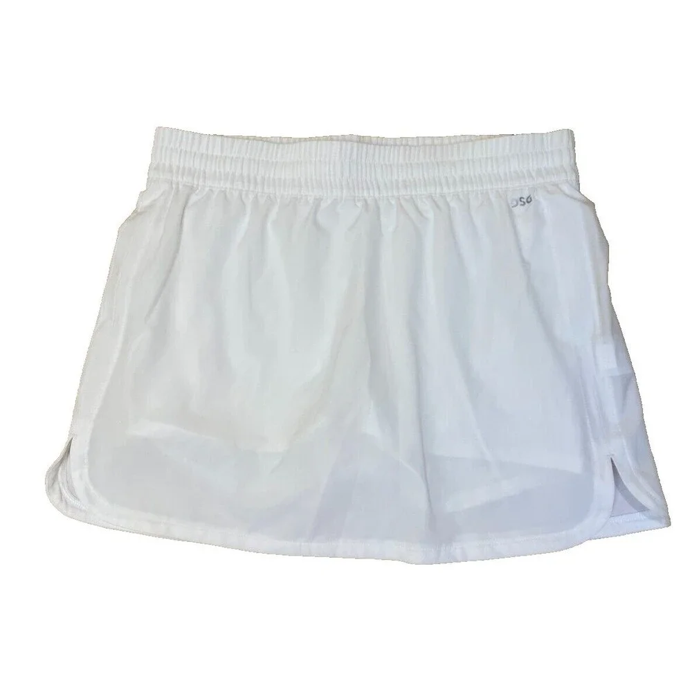 DSG Women's Stride Skort Sz Medium ~ White ~ Tennis Golf Pickleball NWT